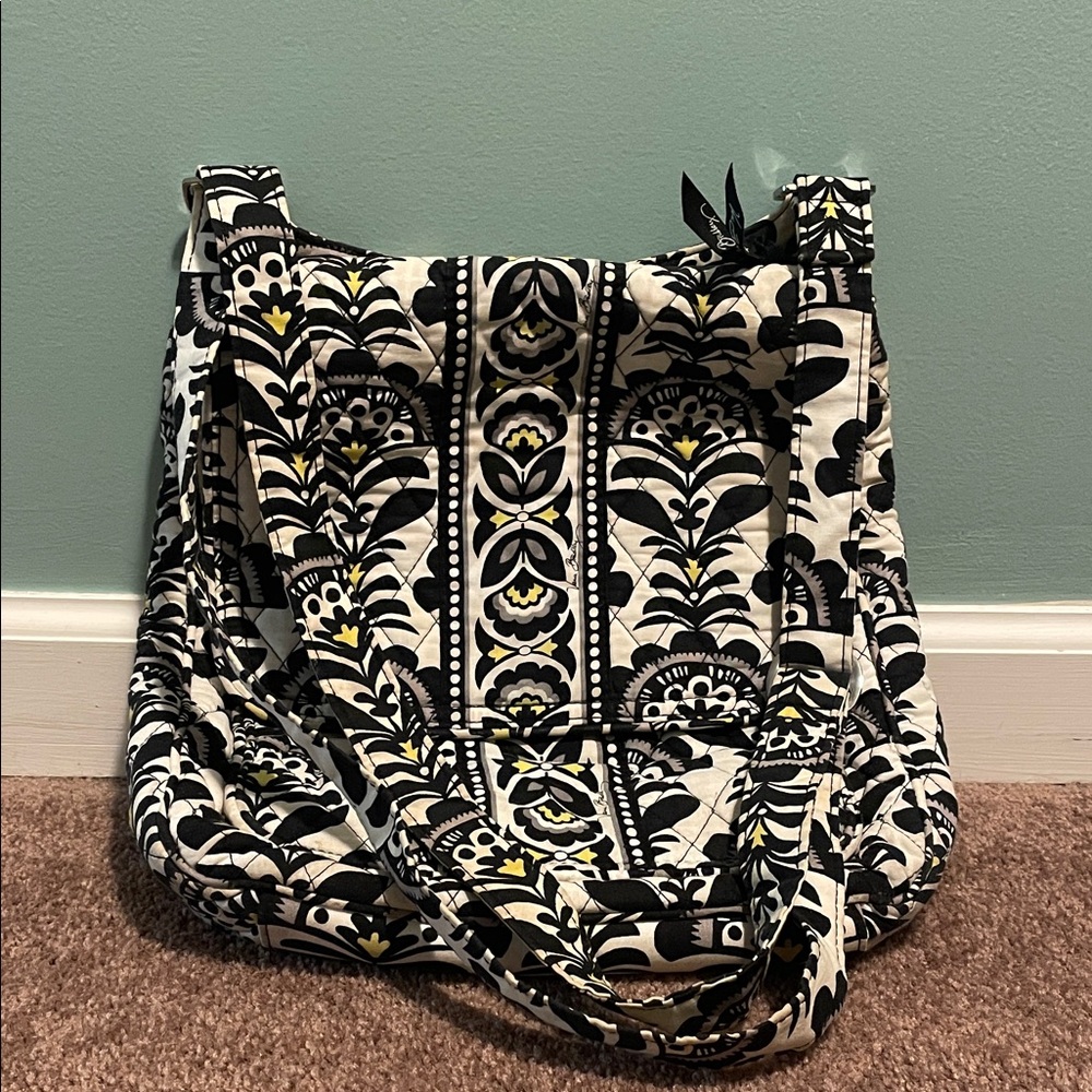 Vera Bradley Black and White Patterned Women's Bag